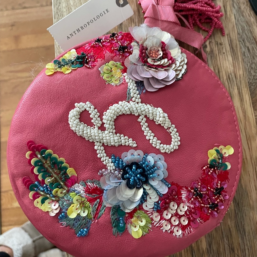 BRAND NEW “G” POUCH EMBELLISHED